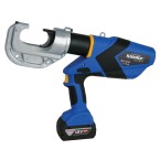 Battery powered hydraulic crimping tool 16 - 400 mm² with Bosch battery