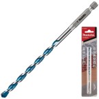 Makita Multi Material Drill Bit TCT 1/4" Hex Shank 6.5 x 150 mm