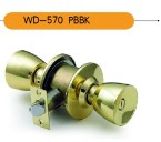 Steel cylinder handle lock WD-570 PBBK