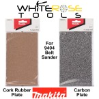 Makita Carbon Plate and Cork Rubber Plate Repair Kit for 9404 Belt Sander