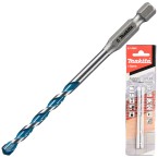 Makita Multi Material Drill Bit TCT 1/4" Hex Shank 5.0 x 100 mm