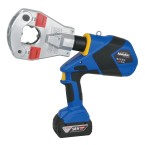 Battery powered hydraulic crimping tool 16 - 300 mm² with Bosch battery