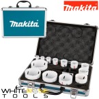 Makita Universal Holesaw Set in Aluminium Case 16 Pieces 16-76mm