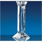 20cm Lead Crystal Padova Candlestick Hol