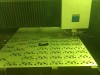 Video of laser cutting mild steel sheet metal straps