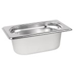 Stainless Steel Gastronorm Pan - 1/9 Size