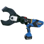 Battery powered hydraulic cutting tool 85 mm dia. with Makita battery