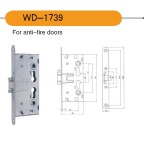 Lock body WD 1739