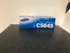 Samsung Genuine CLT-C504S Cyan Toner Cartridge Series CLP-415 CLX-4195 Sealed