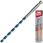 Makita Multi Material Drill Bit TCT 1/4" Hex Shank 7.0 x 150 mm