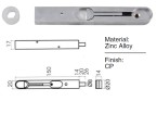 Hardware Steel hinge lock for door