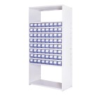 Delta Plus Shelving Bay B (1930 x 986mm) with 64 Shelf Trays