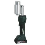 Battery powered punching tool with Bosch battery