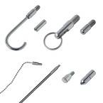 Accessory set for cable pulling rods, 8 pcs