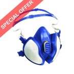 3M Safety Mask FFA1P2D 4251 - Half Mask&#44; Series 4000 Plus&#44; Ready to Use