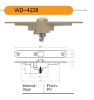 European Sytle Lock body parts WD 4238