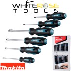 Makita Screwdriver Set Pozi Slotted PZ SL 100mm 6pc E-10512