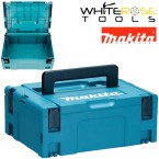 Makita Makpac Connector Case Type 2 Stackable Tool Box Storage 396 x 296 x 157mm