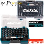 Makita Screwdriver Bit Set IMPACT BLACK with Bit Holder in Case 33 Piece E-12441