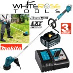 Makita Grass Trimmer Strimmer Kit 18V LXT Brushless Cordless Garden Lawn Strimming 5Ah Battery and Charger DUR194RTX2