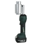 Battery powered punching tool with Bosch battery