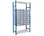 Expo 4 Shelving Bay C (2000 x 1000 mm) with 32 Shelf Trays