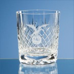 280ml Durham Lead Crystal Panel Whisky T