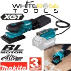 Makita Random Orbital Sander 80 x 130mm Lightweight 3mm Orbit Diameter XGT 40V Max Brushless Body Only BO005CGZ