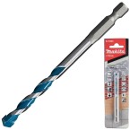 Makita Multi Material Drill Bit TCT 1/4" Hex Shank 7.0 x 100 mm