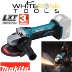 Makita Angle Grinder 115mm 18V Li-ion Slim Body Design Cordless DGA452Z Body Only