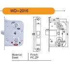 Hardware Lock WD-2016 Steel metal for door Wholesale Hardware Door Lock Euro Cylinder Mortise Lock Body