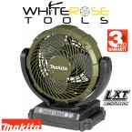 Makita Portable Fan 14.4V / 18V LXT Li-ion Cordless Olive Range DCF102ZO Body Only