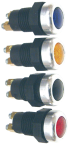 Warning Lights With Bulb Alloy Rim 25Mm Diameter