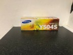 Samsung Genuine CLT-Y504S Yellow Toner Cartridge Series CLP-415 CLX-4195 Sealed