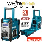 Makita DAB Radio Job Site Work Cordless CXT LXT XGT Phone Charger USB AUX MR003GZ Body Only