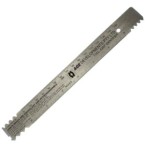 150mm Metal Scale Rule