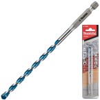 Makita Multi Material Drill Bit TCT 1/4" Hex Shank 6.0 x 150 mm