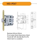 Lock body steel material european style WD-PE47