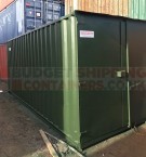 Green shipping containers for sale