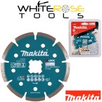 Makita Diamond Cutting Disc Wheel 125mm X-LOCK for Concrete Granite Marble E-02076