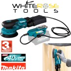 Makita Random Orbital Sander 125mm Lightweight 5mm Orbit Diameter XGT 40V Max Brushless Body Only BO001CGZ