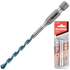 Makita Multi Material Drill Bit TCT 1/4" Hex Shank 4.0 x 90 mm