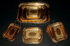 Gold board trays