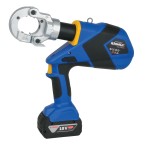 Battery powered hydraulic crimping tool 6 - 300 mm² with Bosch battery