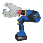 Battery powered hydraulic crimping tool 10 - 240 mm² with Bosch battery