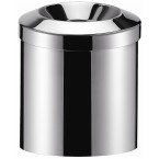 Bolero Hotel Room Bin - Stainless Steel