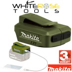 Makita LXT Charging Adaptor Mobile Phone iPad Charger 18V Compatible Olive Outdoor Adventure Range